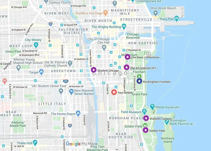Apartamento Spacious Downtown Penthouse Vintage, Gym & Balcony #3 Chicago